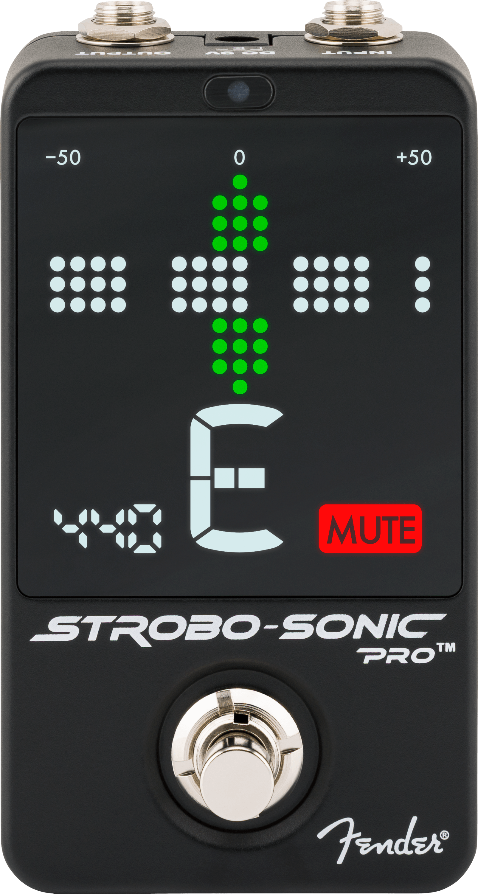 Fender STROBO-SONIC PRO ストロボチューナー Strobo-Sonic Pro™ Tuner Pedal – Fender