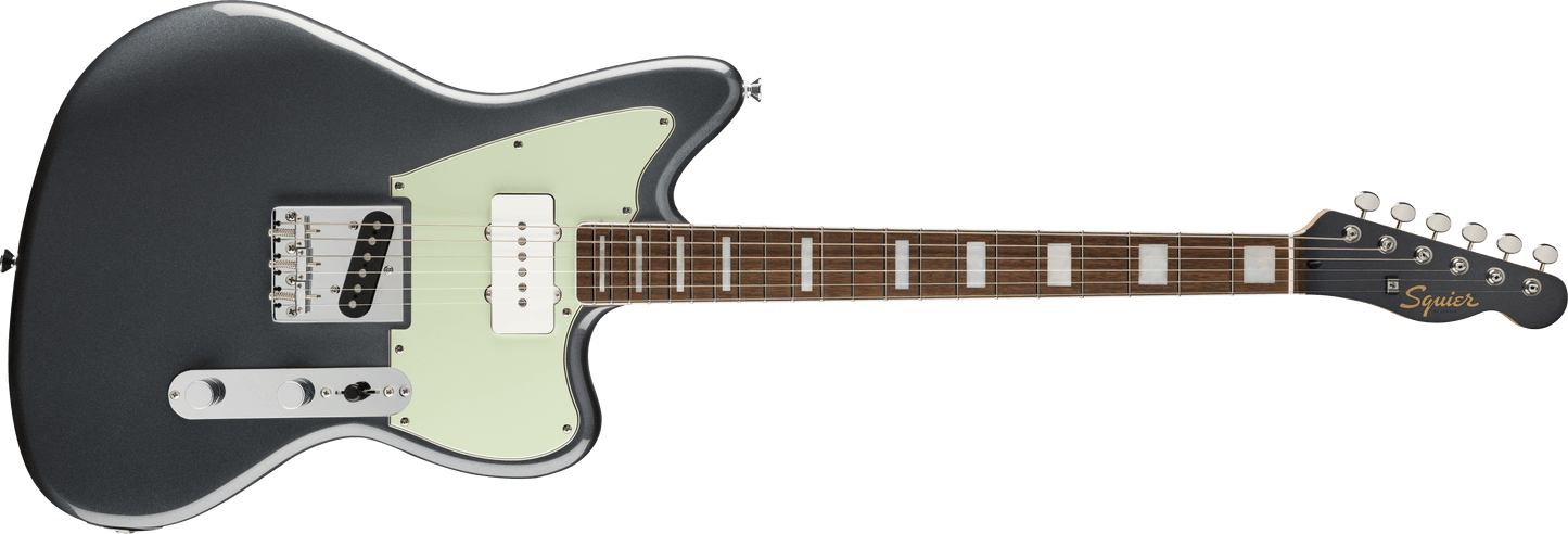 Limited Edition Paranormal Offset Telecaster® SJ, Laurel Fingerboard, Mint Pickguard, Charcoal Frost Metallic