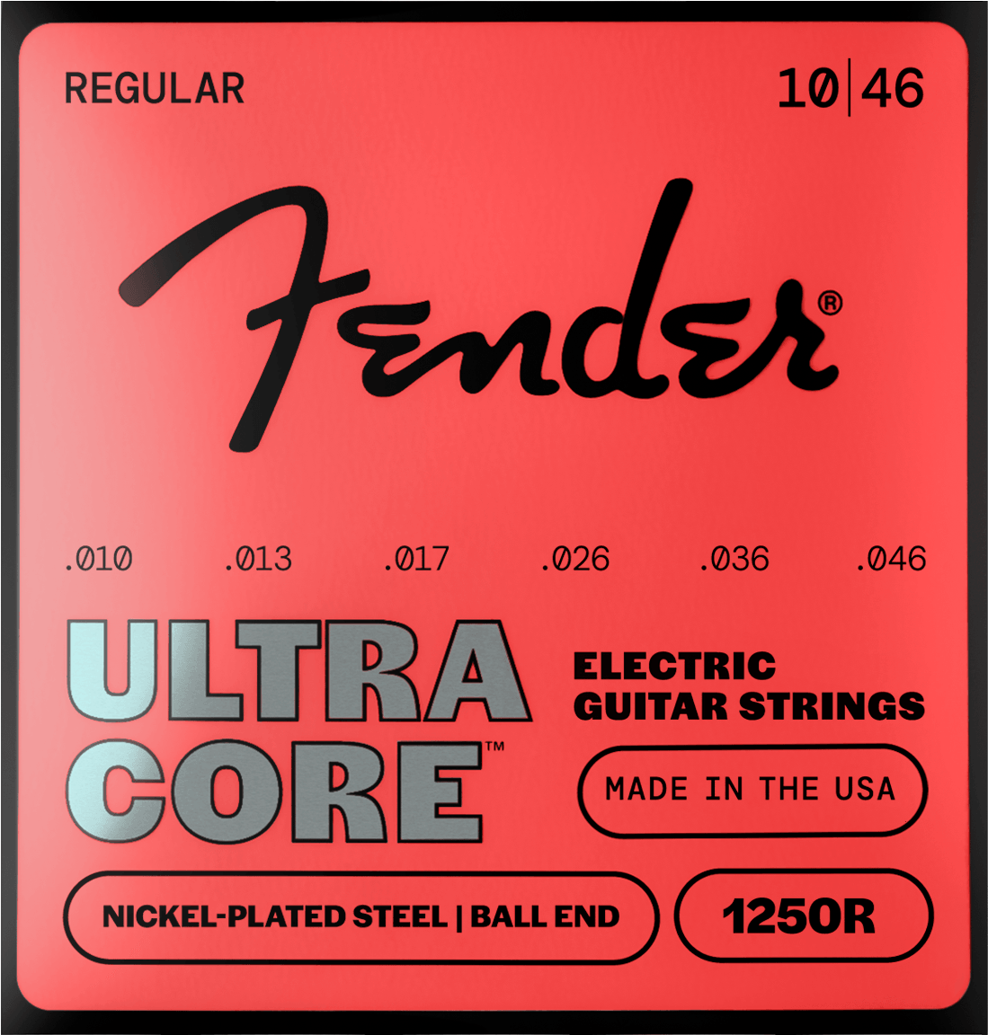 UltraCore™ 1250 Nickel-Plated Steel Guitar Strings