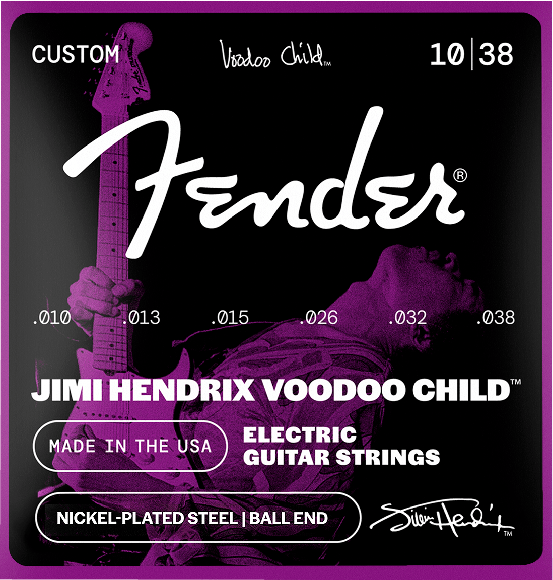 Jimi Hendrix™ Voodoo Child™ Electric Guitar Strings