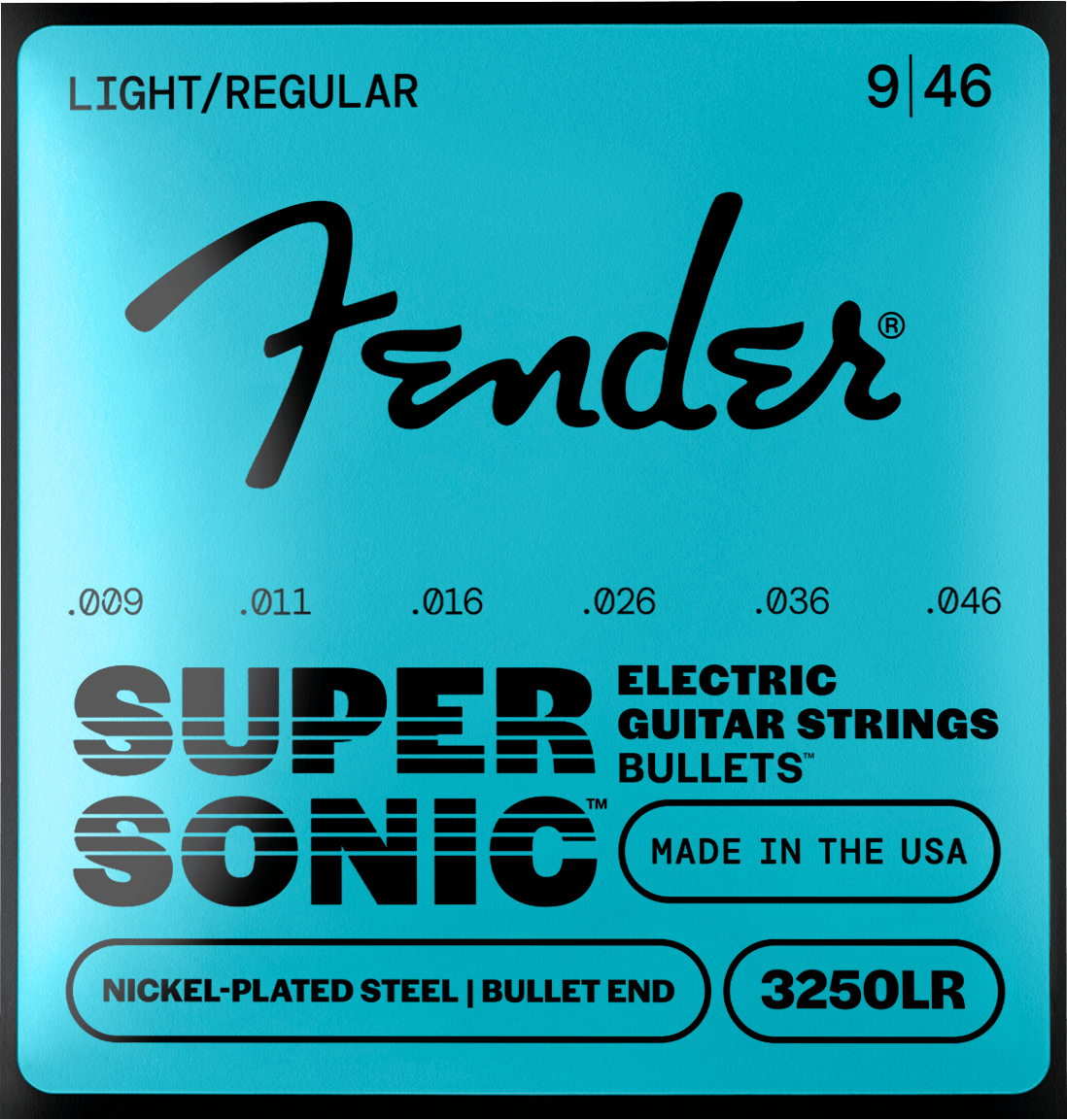 SuperSonic™ Bullets™ 3250 Nickel-Plated Steel Guitar Strings