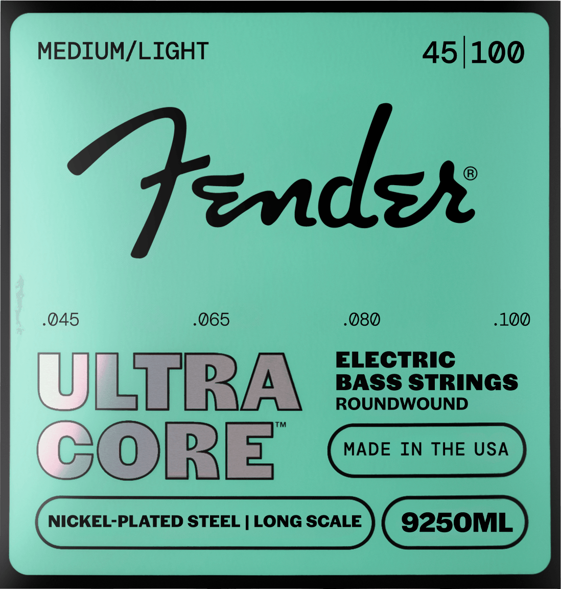 UltraCore™ 9250 Nickel-Plated Steel Bass Strings