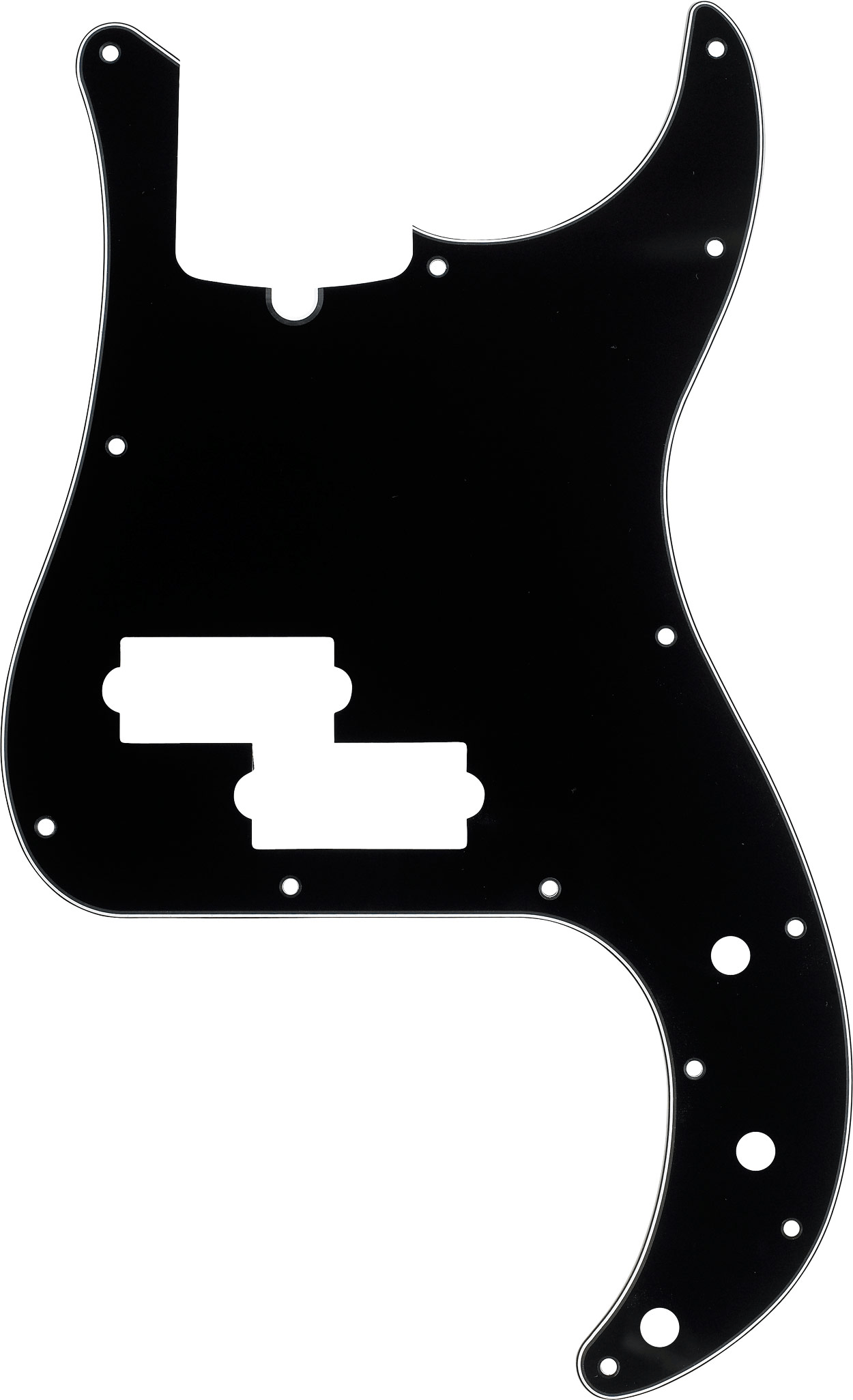 Fender ピックガード 13-HOLE MODERN-STYLE STANDARD PRECISION BASSR PICKGUARD cm3dmju 13-Hole Multi-Ply Modern-Style Precision Bass Pickguards – Fender