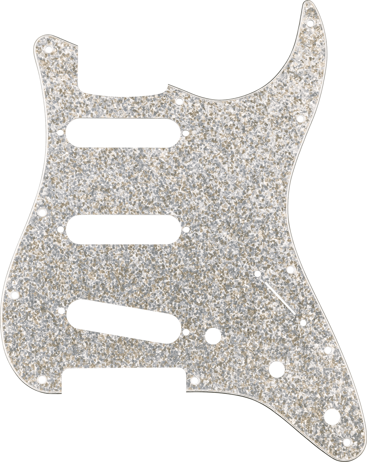 Hybrid Glass/Glitter Stratocaster® S/S/S Pickguards