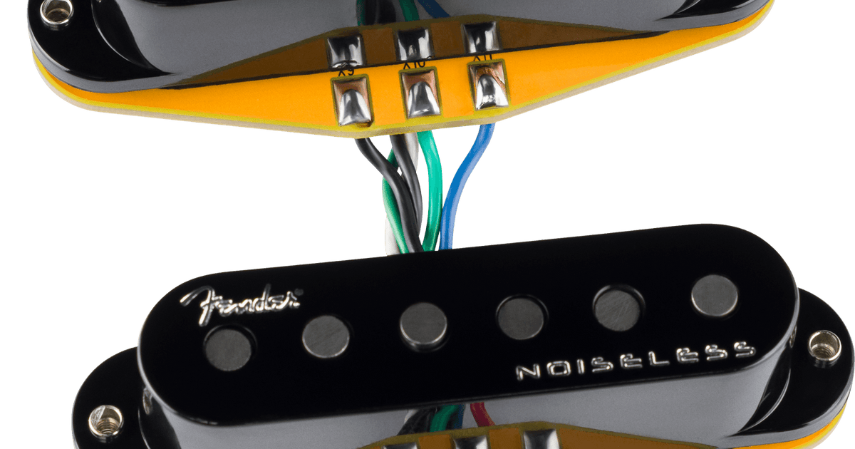Limited Edition Gen 4 Noiseless™ Stratocaster® Pickup Set, Black Limited Edition Gen 4 Noiseless™ Stratocaster® Pickup Set, Black
