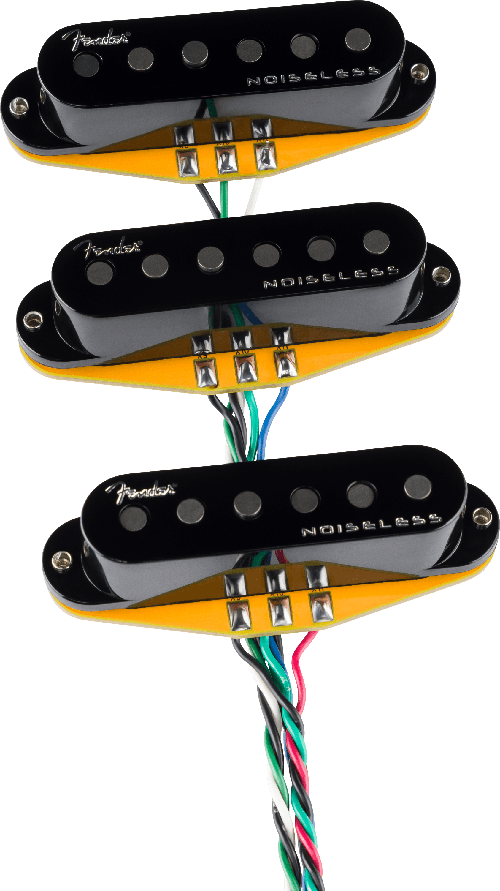 Limited Edition Gen 4 Noiseless™ Stratocaster® Pickup Set, Black Limited Edition Gen 4 Noiseless™ Stratocaster® Pickup Set, Black