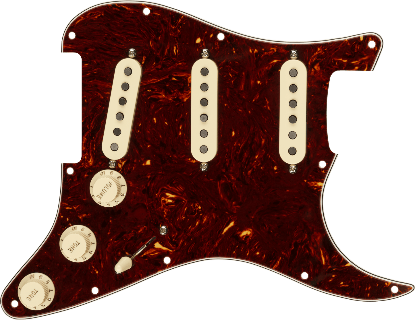 Pre-Wired Strat® Pickguard, Tex-Mex SSS