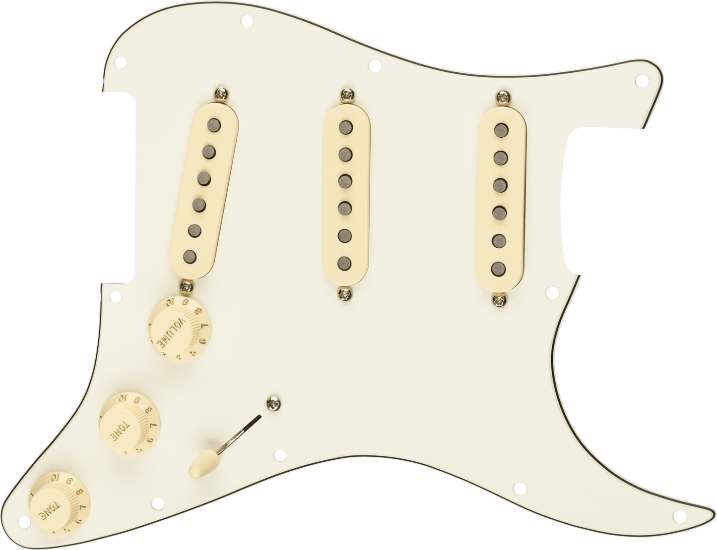 Pre-Wired Strat® Pickguard, Tex-Mex SSS