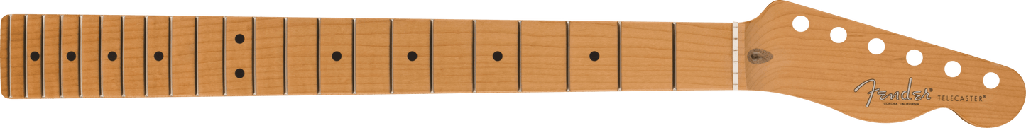American Pro II Tele Neck, 22 Narrow Tall Frets, 9.5", Roasted Maple