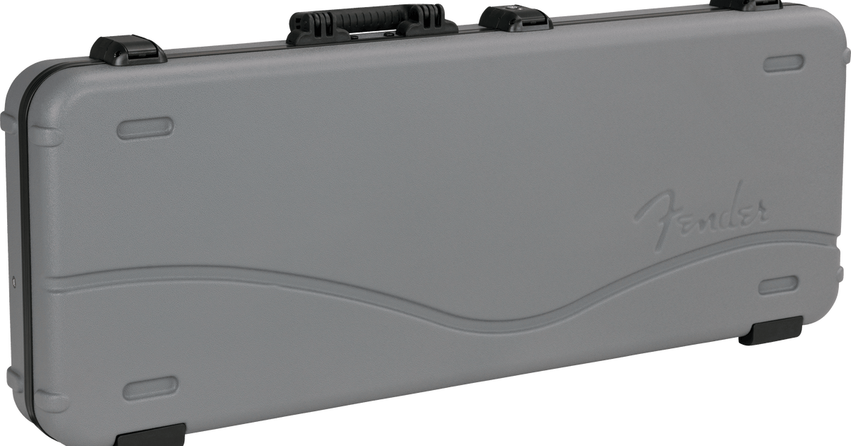 Deluxe Molded Case - Stratocaster®/Telecaster®- Silver/Blue – Fender