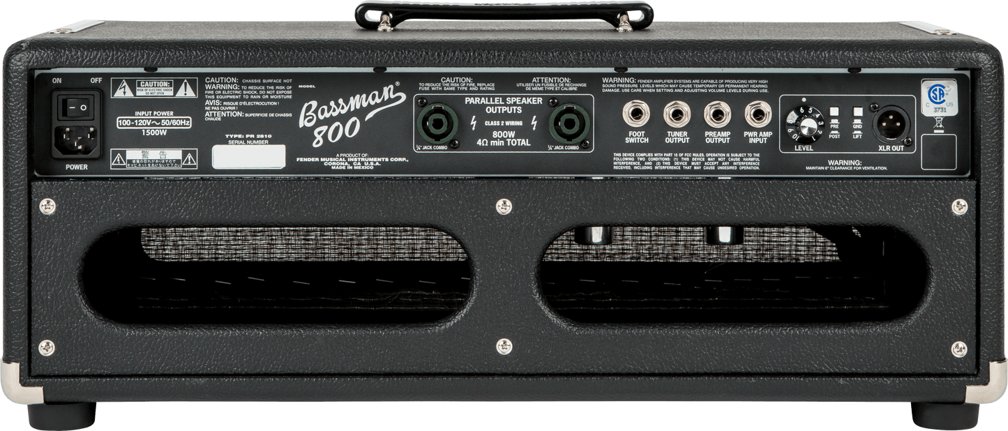 Bassman® 800 Head