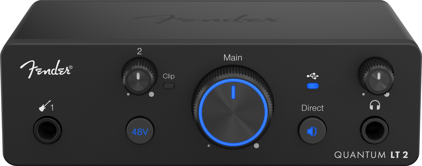 Quantum LT 2 USB-C Audio Interface – Fender