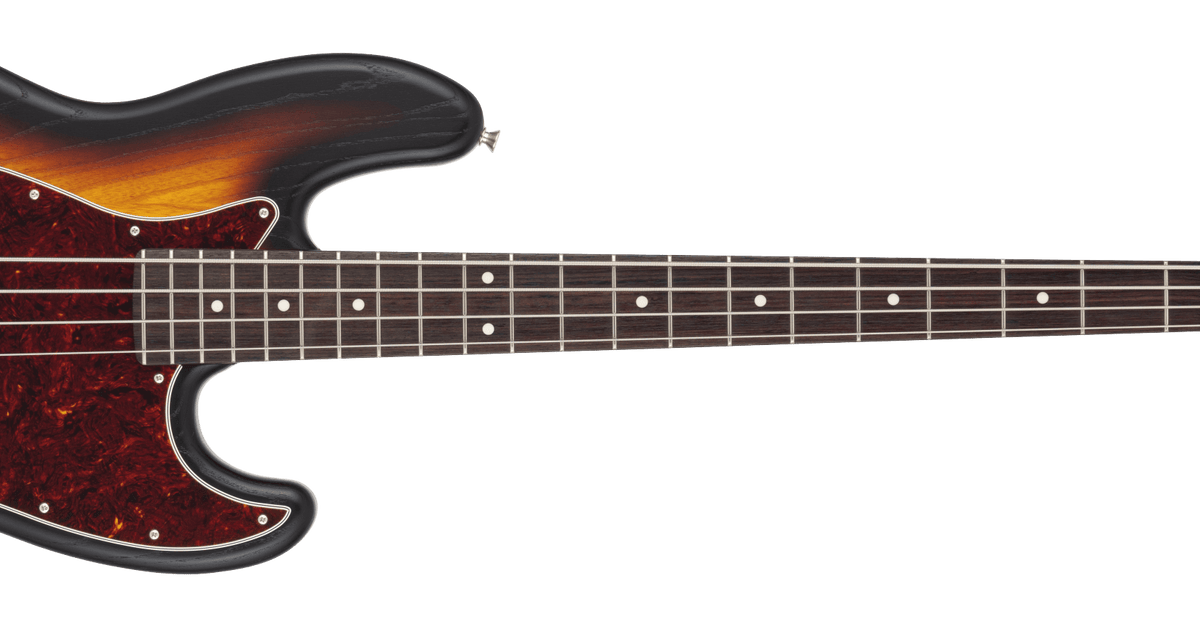 Made in Japan Limited Jazz Bass®, Raw Ash – Fender