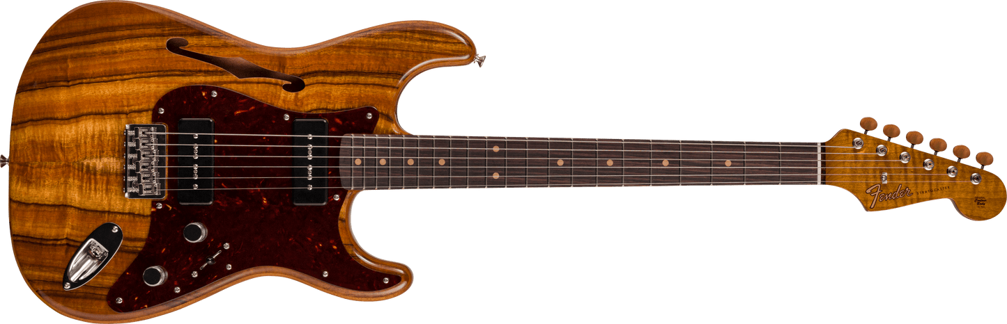 Artisan Koa Dual P90 Strat® – Fender